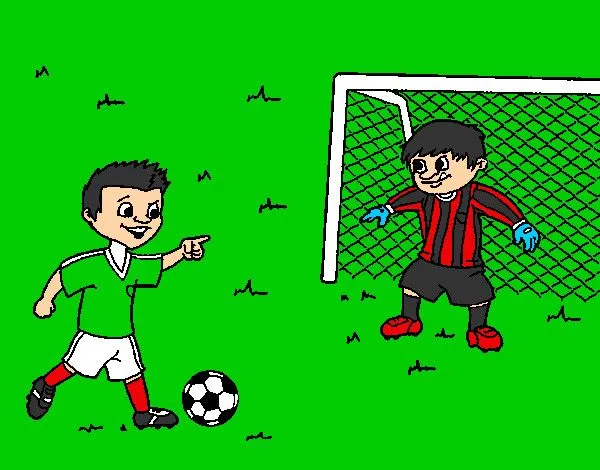 Dibujo de Portero de fútbol pintado por Alfreito en Dibujos.net el ... Dibujo de Portero de fútbol pintado por Alfreito en Dibujos.net el ...