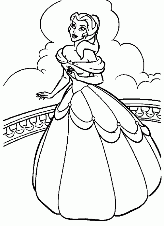 TE CUENTO UN CUENTO: Dibujos de princesas para colorear