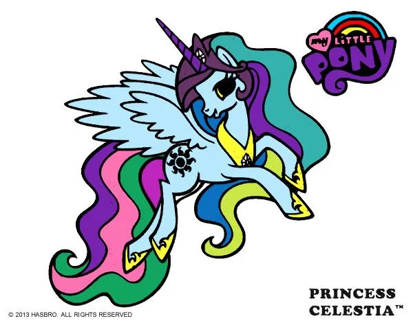 Dibujo de Princess Celestia pintado por Josefa1002 en Dibujos.net ... Dibujo de Princess Celestia pintado por Josefa1002 en Dibujos.net ...