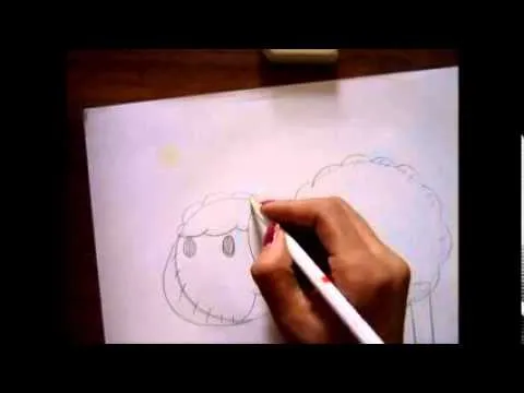 dibujo para principiantes -como hacer un borrego - YouTube dibujo para principiantes -como hacer un borrego - YouTube