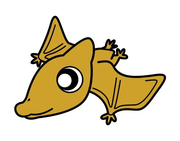 Dibujo de dinosaurio bebé - Imagui