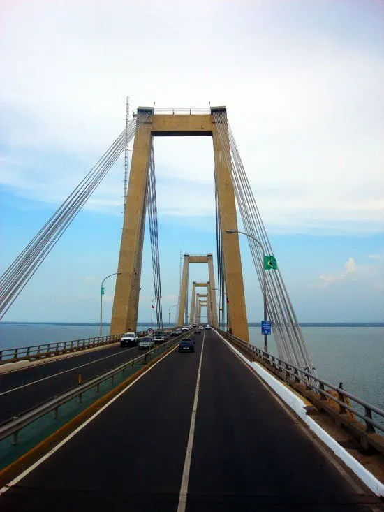 Dibujo del puente sobre el lago de maracaibo para colorear - Imagui