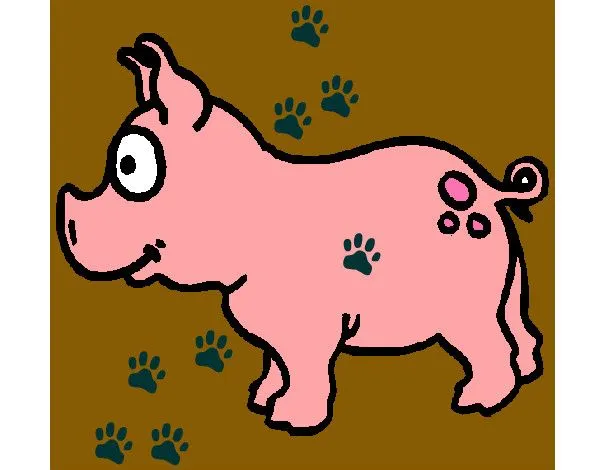 Dibujo de puerco pintado por Mayisos en Dibujos.net el día 31-10 ... Dibujo de puerco pintado por Mayisos en Dibujos.net el día 31-10 ...
