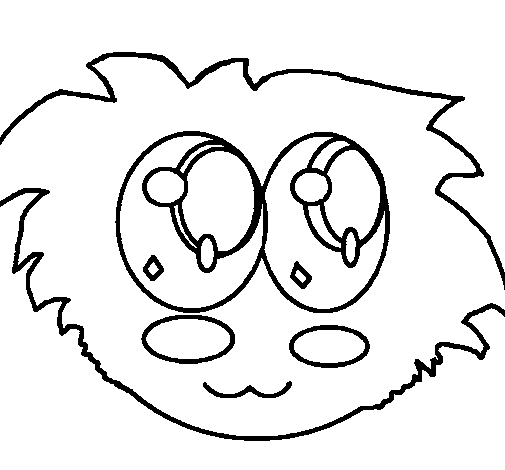 Dibujo de Puffle para Colorear - Dibujos.net