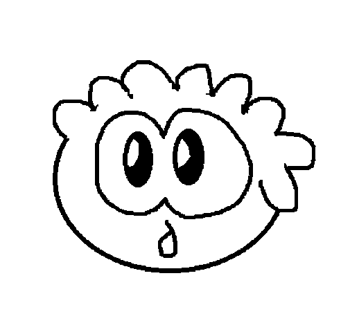Dibujo de Puffle 2 para Colorear - Dibujos.net Dibujo de Puffle 2 para Colorear - Dibujos.net