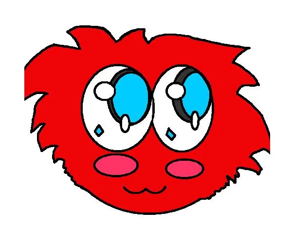 Dibujo de puffle rojo tierno pintado por Agustin11 en Dibujos.net ...