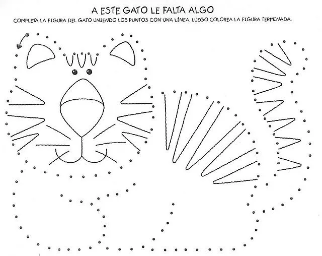 Dibujos para unir con puntos fáciles - Imagui