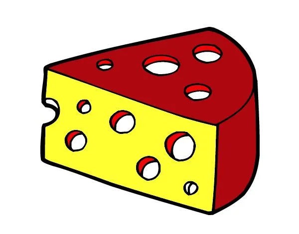 Dibujo de queso1 pintado por Saramimi en Dibujos.net el día 21-05 ...