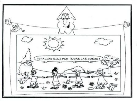 Dibujo "La creacion: En el primer día Dios creó la luz" - Portal ... Dibujo "La creacion: En el primer día Dios creó la luz" - Portal ...