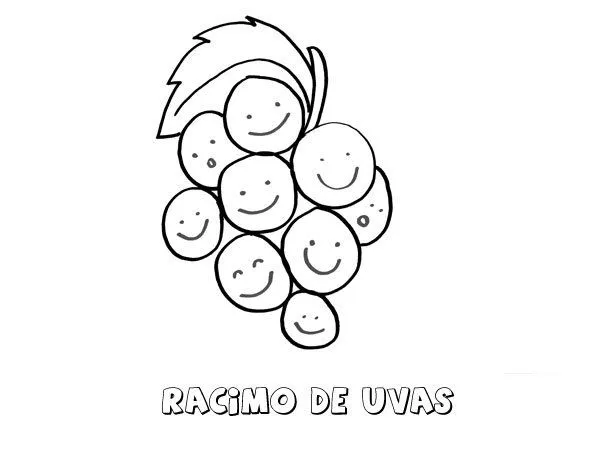 18122-4-dibujo-de-un-racimo- ...