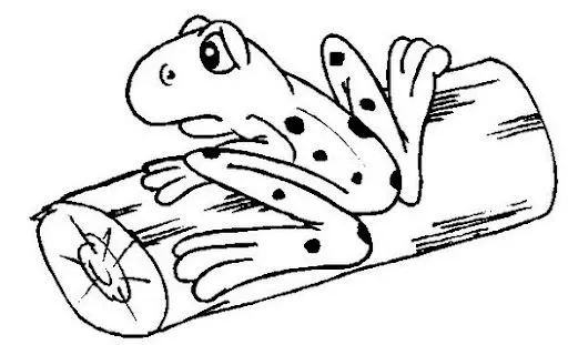 DIBUJOS DE RANAS PARA COLOREAR | FICHAS PARA PINTAR | DIBUJOS PARA ...