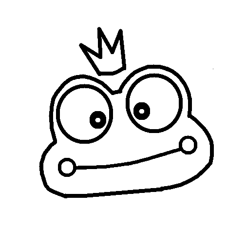 Dibujo de Rana 2 para Colorear - Dibujos.net Dibujo de Rana 2 para Colorear - Dibujos.net
