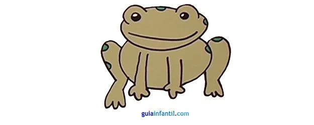 Cómo hacer un dibujo de una rana paso a paso