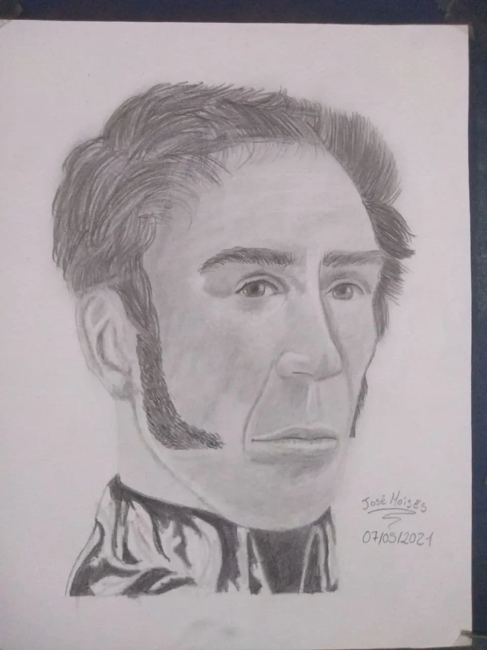 Dibujo rápido sin detallado de Simón Bolívar (Utilizando el método Loomis) — Hive Dibujo rápido sin detallado de Simón Bolívar (Utilizando el método Loomis) — Hive