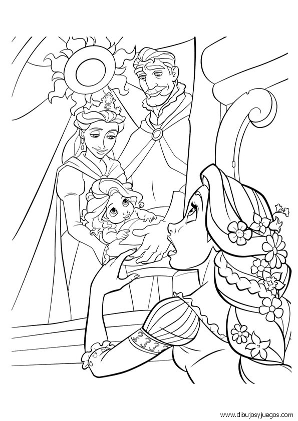dibujo-rapunzel-walt-disney-021 | Dibujos y juegos, para pintar y ... dibujo-rapunzel-walt-disney-021 | Dibujos y juegos, para pintar y ...
