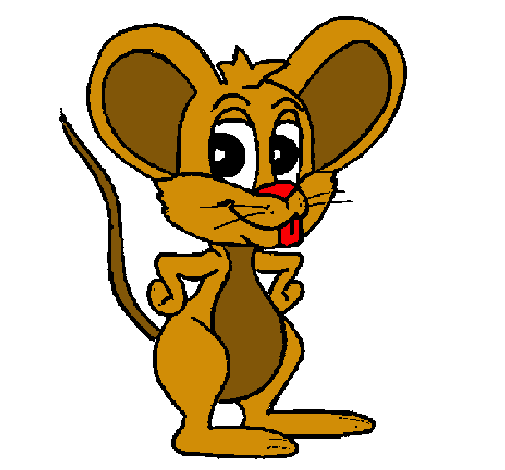 Un raton en dibujo - Imagui