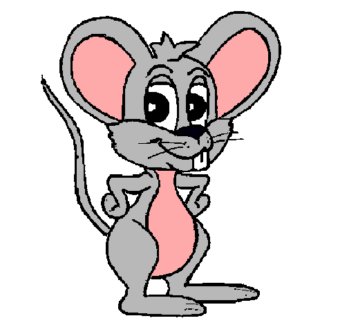 Raton dibujo color - Imagui