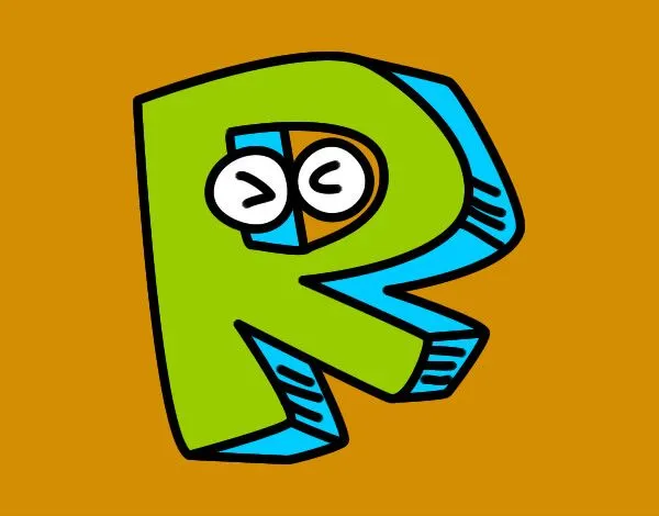 Dibujo de la r de raul pintado por Raulcr7 en Dibujos.net el día ...