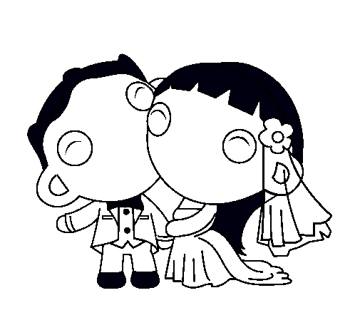 Dibujo de Recién casados II pintado por Dabnhg en Dibujos.net el ... Dibujo de Recién casados II pintado por Dabnhg en Dibujos.net el ...