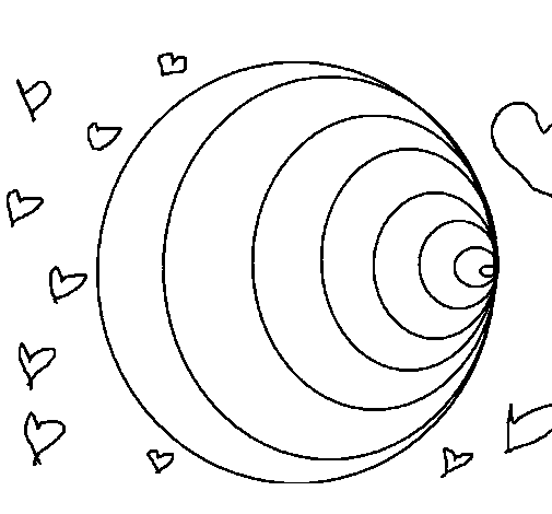 Dibujo de Redondas para Colorear - Dibujos.net Dibujo de Redondas para Colorear - Dibujos.net