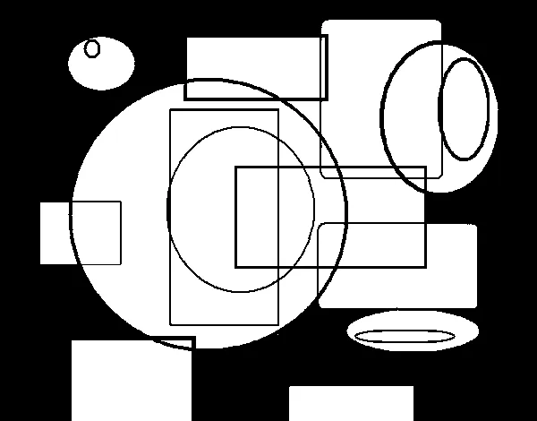 Dibujo de Redondas y cuadrados para Colorear - Dibujos.net Dibujo de Redondas y cuadrados para Colorear - Dibujos.net