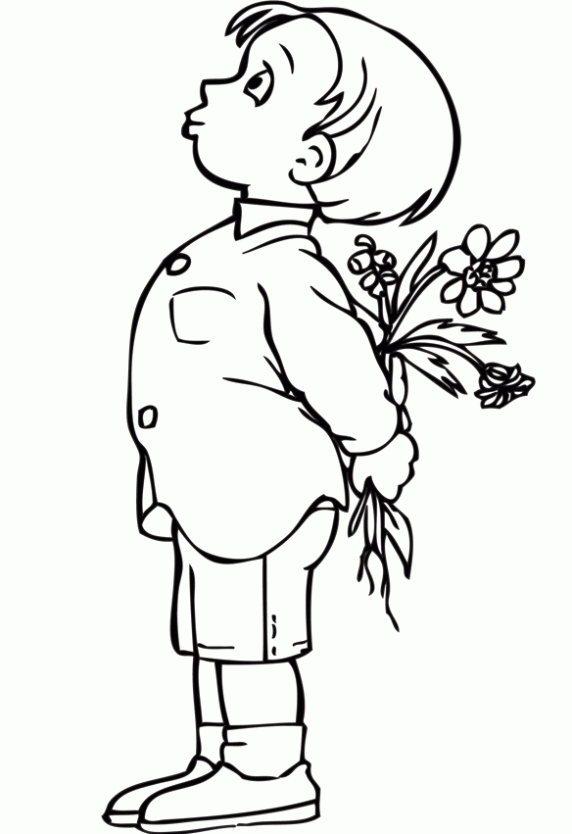 Dibujo de Regalo para el Día de la madre para colorear. Dibujos ... Dibujo de Regalo para el Día de la madre para colorear. Dibujos ...
