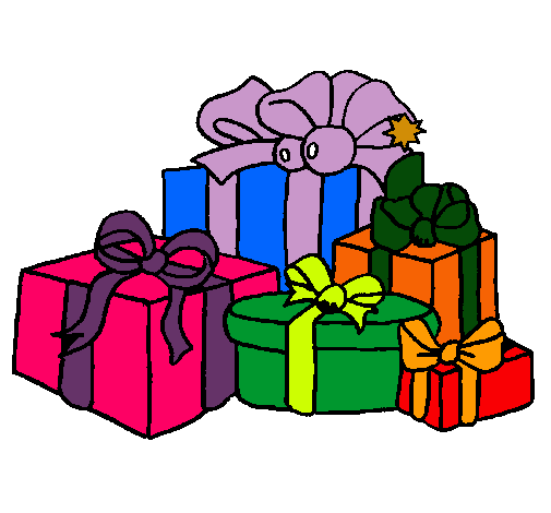 Dibujo de Muchos regalos pintado por Regalos en Dibujos.net el día ... Dibujo de Muchos regalos pintado por Regalos en Dibujos.net el día ...