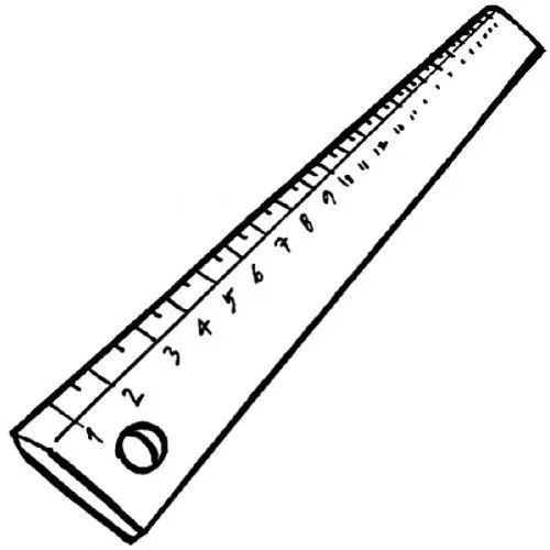 Dibujo de una regla para imprimir y pintar - Dibujos para colorear ... Dibujo de una regla para imprimir y pintar - Dibujos para colorear ...