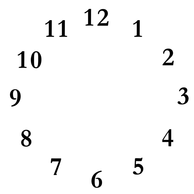 Reloj analogo sin manecillas cheap