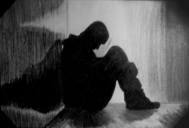 Dibujo: Representación de la Soledad. Hecho a Carboncillo ... Dibujo: Representación de la Soledad. Hecho a Carboncillo ...