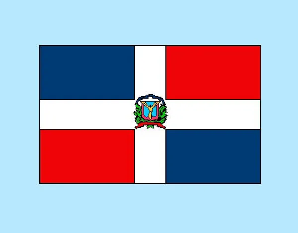 Dibujo de República Dominicana pintado por -princesa- en Dibujos ... Dibujo de República Dominicana pintado por -princesa- en Dibujos ...
