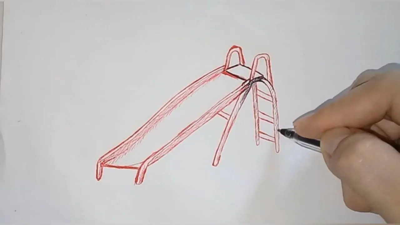 Dibujo de una resbaladilla - YouTube