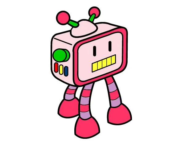Dibujo de Robot televisivo pintado por Daaf en Dibujos.net el día ... Dibujo de Robot televisivo pintado por Daaf en Dibujos.net el día ...