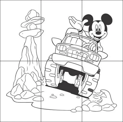 Rompecabezas para pintar - Imagui