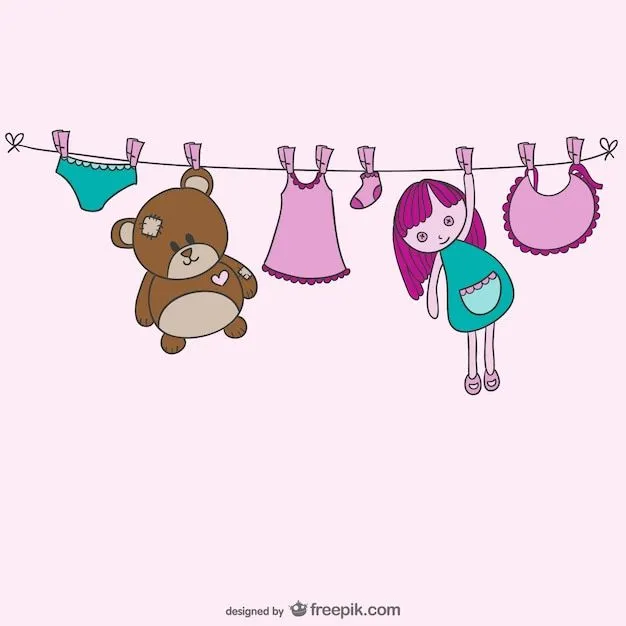 Dibujo de ropa de bebé | Descargar Vectores gratis Dibujo de ropa de bebé | Descargar Vectores gratis