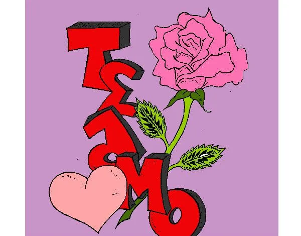 Dibujo de Rosa del Amor pintado por Princesatr en Dibujos.net el ... Dibujo de Rosa del Amor pintado por Princesatr en Dibujos.net el ...