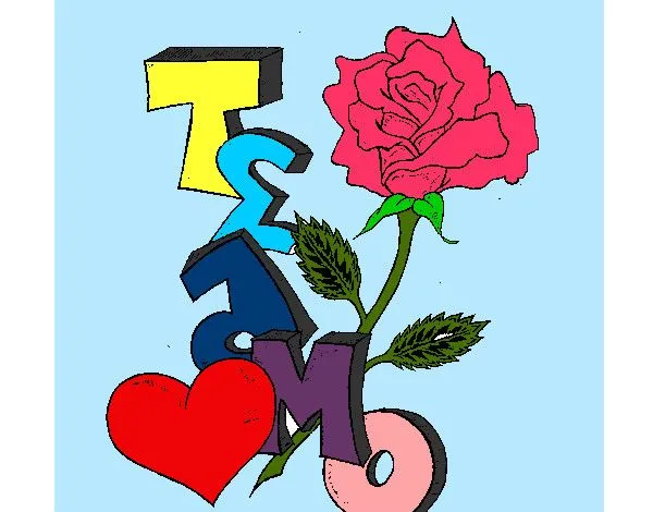 Dibujo de ROSA PARA PAPII pintado por Milyy en Dibujos.net el día ... Dibujo de ROSA PARA PAPII pintado por Milyy en Dibujos.net el día ...