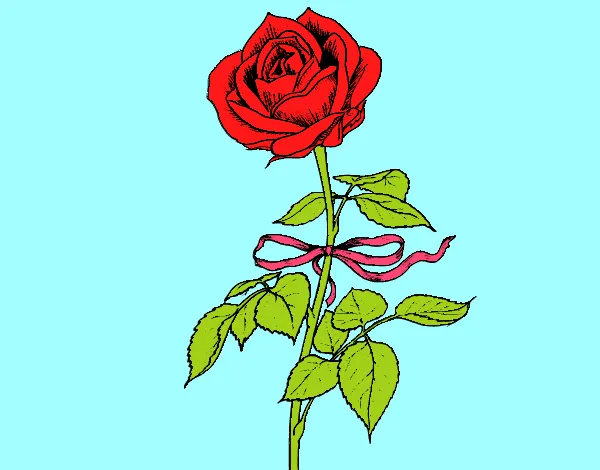 Dibujo de la rosa roja pintado por en Dibujos.net el día 07-05-15 ... Dibujo de la rosa roja pintado por en Dibujos.net el día 07-05-15 ...