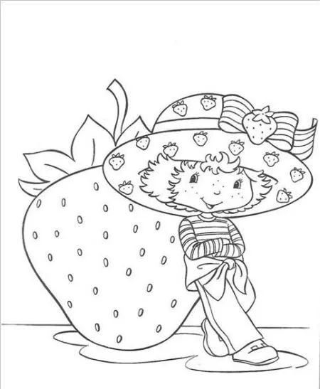 Dibujos animados de la chica fresa para pintar - Imagui Dibujos animados de la chica fresa para pintar - Imagui