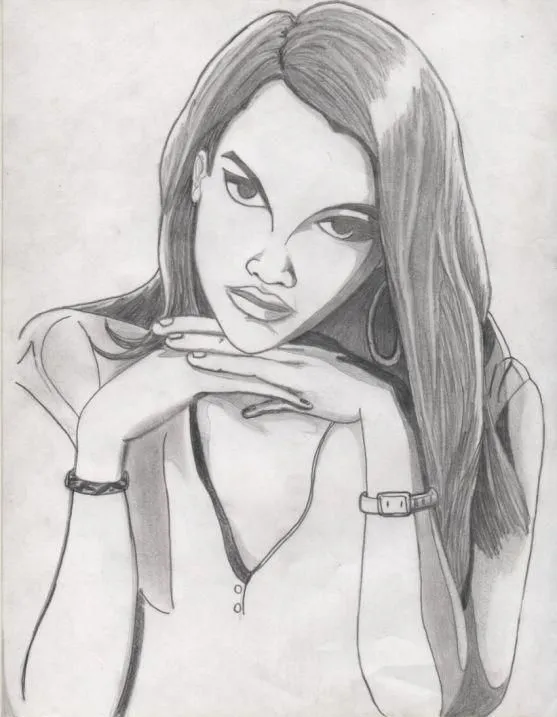 Rostros de mujer dibujos - Imagui