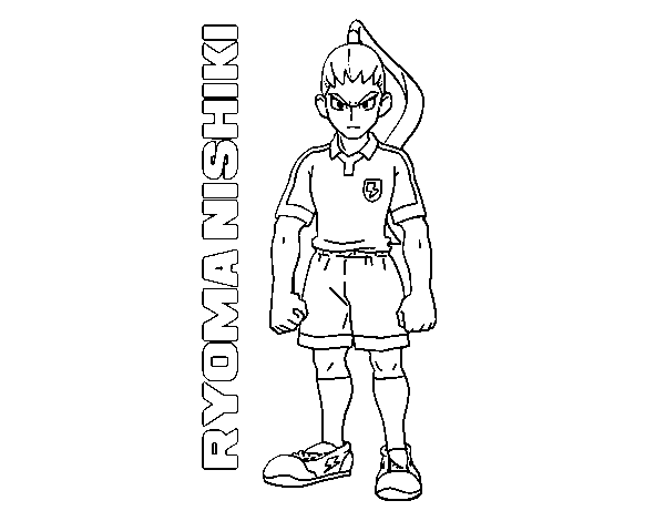 Dibujo de Ryoma Nishiki para Colorear - Dibujos.net Dibujo de Ryoma Nishiki para Colorear - Dibujos.net