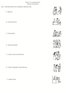 ... dibujo de los siete sacramentos y aprenderse los nombres y el orden de ... dibujo de los siete sacramentos y aprenderse los nombres y el orden de