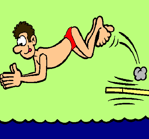 Dibujo de Salto de trampolín pintado por Nadador en Dibujos.net el ... Dibujo de Salto de trampolín pintado por Nadador en Dibujos.net el ...