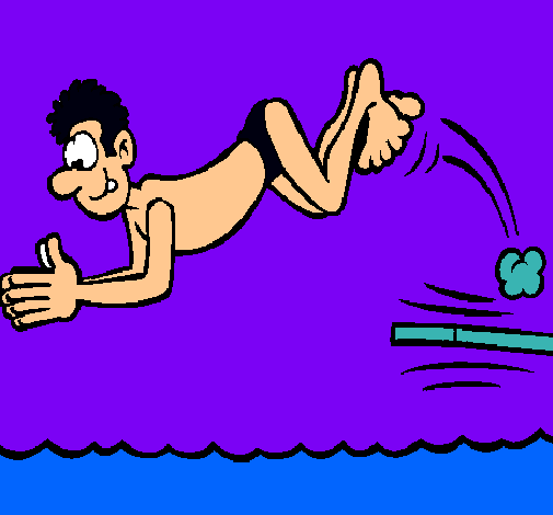 Dibujo de Salto de trampolín pintado por Nadador en Dibujos.net el ... Dibujo de Salto de trampolín pintado por Nadador en Dibujos.net el ...