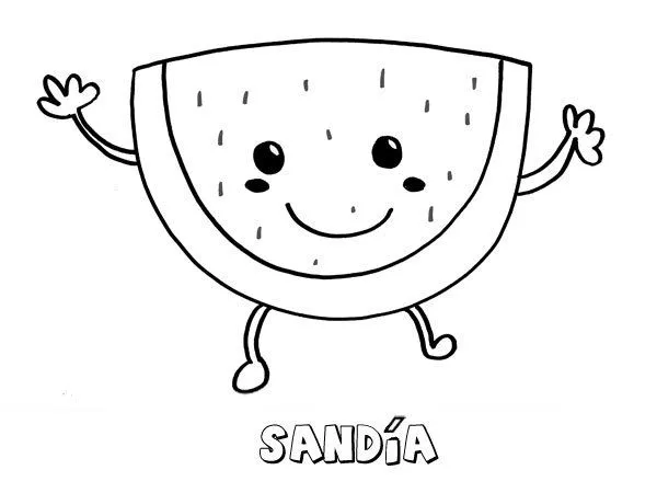 18123-4-dibujo-de-una-sandia- ...