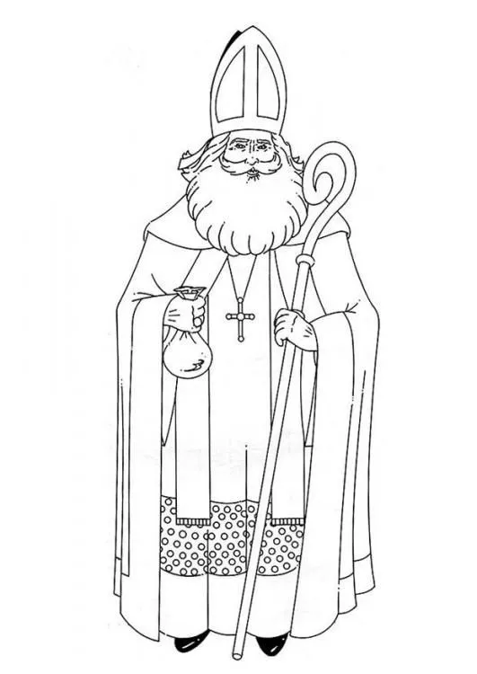 Dibujo de Día de Todos los Santos para colorear y pintar #24808 Dibujo de Día de Todos los Santos para colorear y pintar #24808