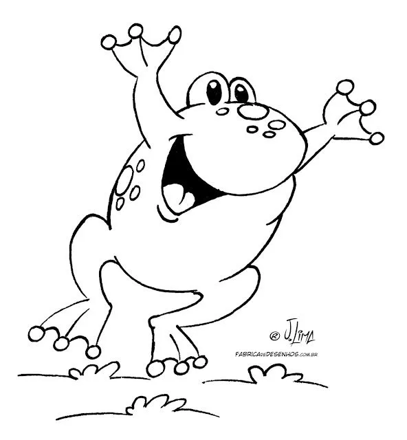 Imagenes de un sapo para dibujar - Imagui