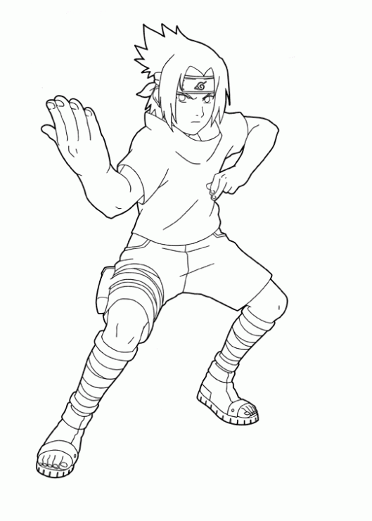 Dibujo de Sasuke. Dibujo para colorear de Sasuke. Dibujos ... Dibujo de Sasuke. Dibujo para colorear de Sasuke. Dibujos ...
