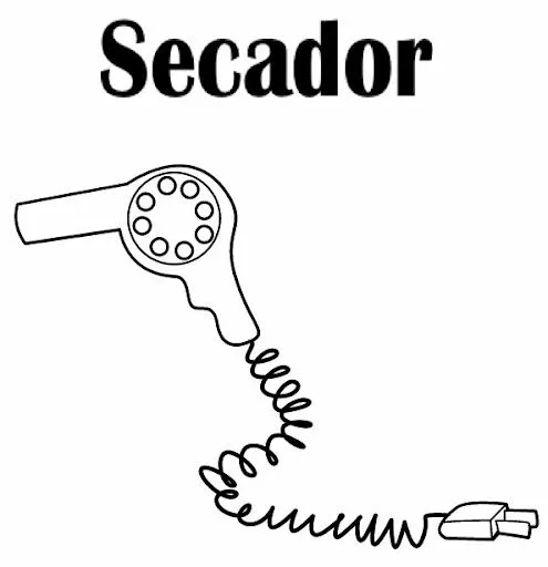 Dibujo de secador de pelo para colorear - Imagui Dibujo de secador de pelo para colorear - Imagui