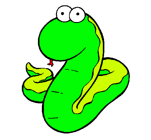 Dibujo de Serpiente pintado por Vibora en Dibujos.net el día 26-09 ...